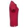 Polo básico mujer R-566F-0 Strech. Color rojo clásico.