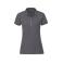 Polo básico mujer R-566F-0 Strech. Color gris medio.