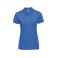 Polo básico mujer R-566F-0 Strech. Color azul azzure.