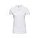 Polo básico mujer R-566F-0 Strech. Color blanco.