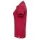 Polo básico mujer R-566F-0 Strech. Color rojo clásico.