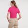Polo básico mujer R-566F-0 Strech. Color rosa.