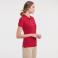 Polo básico mujer R-566F-0 Strech. Color rojo clásico.
