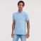 Polo básico hombre R-566M-0 Strech. Color azul cielo.