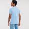 Polo básico hombre R-566M-0 Strech. Color azul cielo.