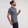 Polo básico hombre R-566M-0 Strech. Color gris medio.