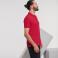 Polo básico hombre R-566M-0 Strech. Color rojo clásico.
