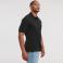 Polo talla grande hombre R-599M-0 Hard. Color negro.