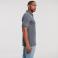 Polo básico hombre R-599M-0 Hard. Color gris medio.