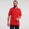 Polo básico hombre R-599M-0 Hard. Color rojo brillante.