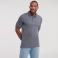 Polo básico hombre R-599M-0 Hard. Color gris medio.