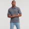 Polo básico hombre R-599M-0 Hard. Color gris medio.