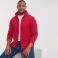 Chaqueta polar hombre R-870m-0. Color rojo clásico.