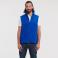 Chaleco polar hombre R-872m-0. Color royal brillante.