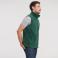 Chaleco polar hombre R-872m-0. Color verde botella.