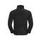 Polar media cremallera hombre R-874m-0. Color negro.