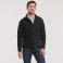 Polar media cremallera hombre R-874m-0. Color negro.