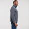 Polar media cremallera hombre R-874m-0. Color gris medio.