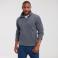 Polar media cremallera hombre R-874m-0. Color gris medio.