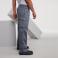 Pantalón de trabajo hombre R-001m-0. Color gris medio.