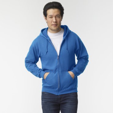 Sudadera capucha y cremallera hombre 18600 Sudadera capucha y cremallera hombre 18600