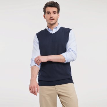 Chaleco de punto hombre R-716m-0 Chaleco de punto hombre R-716m-0