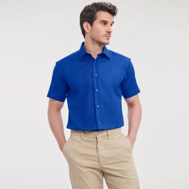 Camisa Oxford de manga corta hombre R-923m-0 Camisa Oxford de manga corta hombre R-923m-0