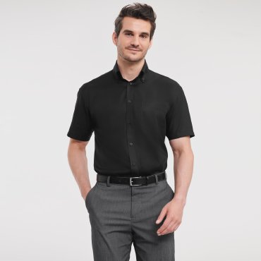 Camisa de manga corta con bolsillo hombre R-957m-0 Camisa de manga corta con bolsillo hombre R-957m-0