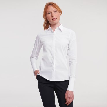 Blusa de manga larga mujer R-960f-0 Blusa de manga larga mujer R-960f-0