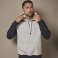 Sudadera capucha hombre 5432 Duo hoody. .