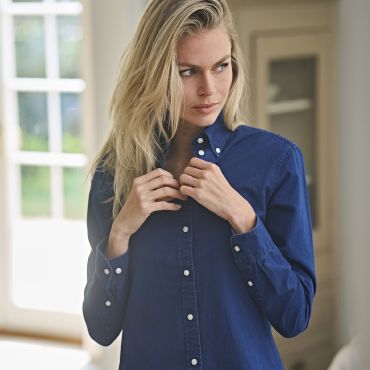 Camisa manga larga mujer 4003 Twill