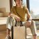 Bolso shopper de yute W421 Midi. .
