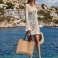 Bolso shopper de yute W407 Classic. .