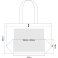 Bolso shopper orgánico W855 Earthaware. .
