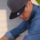 Gorra de visera plana Atbank. .