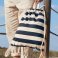 Bolsa mochila de rayas W686 Nautical. .