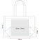 Bolso shopper yute lavado W466. .