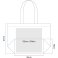 Bolso shopper yute almidonado W470. .