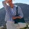 Bolso shopper orgánico contrastado unisex W858 EarthAware®. .