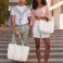 Bolso tote reciclado mediano unisex W950. .