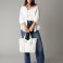 Bolso tote reciclado mediano unisex W950. .