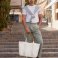 Bolso tote reciclado grande unisex W952. .