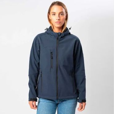 Chaqueta softshell con capucha mujer BSW552 Women Chaqueta softshell con capucha mujer BSW552 Women