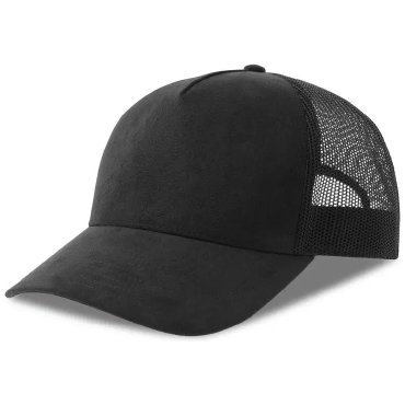 Gorra trucker sostenible Rapper suede-s