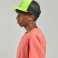 Gorra de visera plana reciclada Snap mesh-s. .