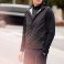 Sudadera con capucha y cremallera reciclada hombre Keyport. .