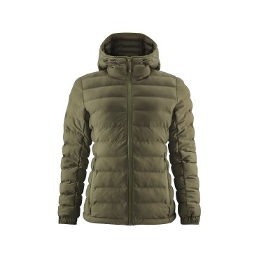 Chaqueta de invierno acolchada con capucha reciclada mujer Woodlake Woman Chaqueta de invierno acolchada con capucha reciclada mujer Woodlake Woman