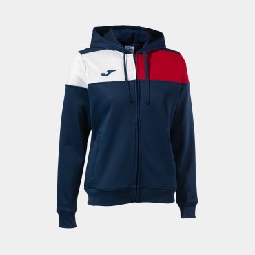 Sudadera deportiva con cremallera mujer-niña Crew V Woman Sudadera deportiva con cremallera mujer-niña Crew V Woman
