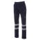 Pantalón de trabajo multibolsillos unisex Worker Summer Reflex. Color azul marino.