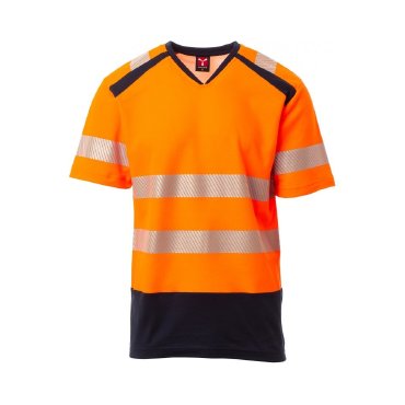 Camiseta reflectante de alta visibilidad bicolor unisex Way Camiseta reflectante de alta visibilidad bicolor unisex Way